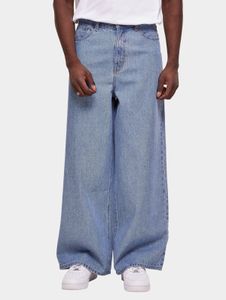 Jean homme Urban Classics confortable, coupe oversize, en coton, bleu