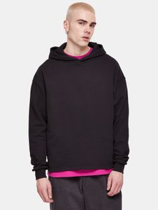Felpa con cappuccio da uomo Modern Urban Classics con tasche e cappuccio, 300 g/m² di cotone, nera