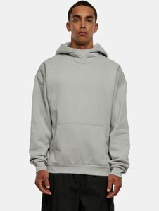 bequemer Urban Classics Herren Hoodie Kapuze Oversize 300 g/m² mit Baumwolle Grau