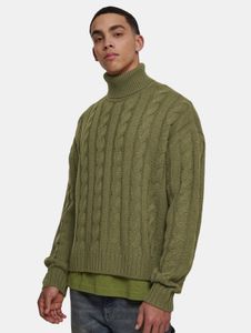 Comoda felpa da uomo Urban Classics, 3 g/m², verde oliva