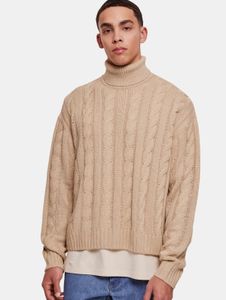Felpa oversize da uomo Casual Urban Classics, 3 g/m², beige