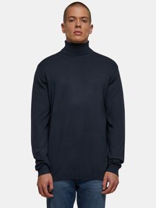 Sudadera moderna Urban Classics para hombre, corte ajustado, 12 g/m², color azul marino
