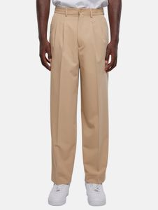 Jean stretch confortable Urban Classics pour homme, fermeture éclair, 190 g/m², beige