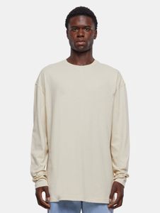 Comfortable URBAN CLASSICS men's T-shirt, 240 g/m², cotton, beige
