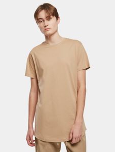 bequemes Urban Classics Herren T-Shirt 140 g/m² mit Baumwolle Beige