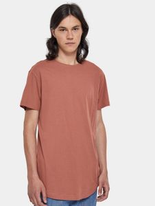 Casual Urban Classics men's oversized T-shirt, 140 g/m², cotton, terracotta orange