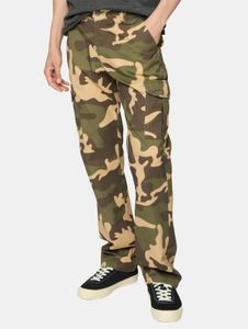 Casual URBAN CLASSICS men's jeans, straight fit, 320 g/m², cotton, camouflage