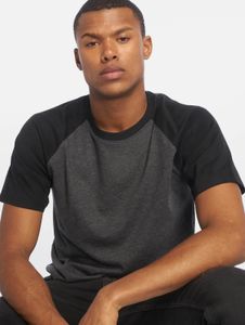 Camiseta Casual Urban Classics para hombre, 140 g/m², algodón, gris/negro