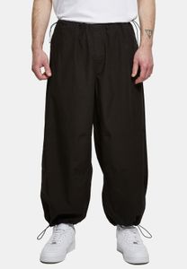 Stylish URBAN CLASSICS men's jeans with drawstring pockets, 145 g/m² cotton, black