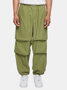 Modern Urban Classics Men's Jeans with Drawstring Pockets, 145 g/m² Cotton, Green