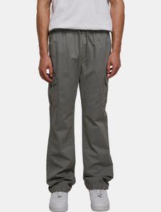 Stylish URBAN CLASSICS men's jeans with pockets, 320 g/m², cotton, grey