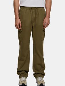 Jean homme Casual Urban Classics avec poches, 320 g/m², coton, vert olive
