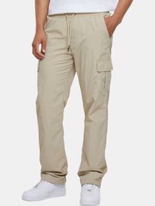 Jean homme URBAN CLASSICS élégant, coupe droite, cordon de serrage, poches, beige