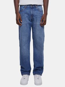Jean homme Casual URBAN CLASSICS, coupe droite, coton, bleu