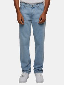 Jean homme URBAN CLASSICS confortable, coupe droite, en coton, bleu