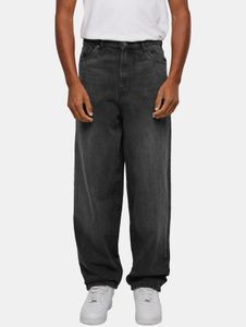 Comfortable URBAN CLASSICS men's jeans with cotton, black