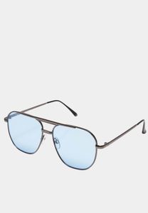 markante Urban Classics Herren Sonnenbrille Grau/Blau