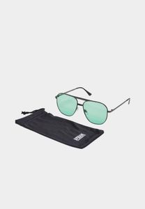 Lunettes de soleil homme Fashionable Urban Classics grises/vertes