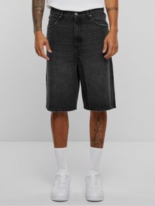 leichte Urban Classics Herren Shorts Denim mit Baumwolle Schwarz