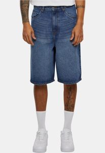Pantaloncini da uomo Urban Classics leggeri, in denim con cotone, blu
