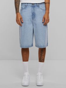 Comodi pantaloncini in denim da uomo Urban Classics in cotone, blu