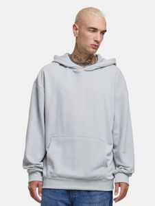 Comfortable URBAN CLASSICS men's hoodie, 280 g/m², cotton, grey