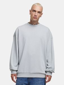 Felpa da uomo Urban Classics, morbida, 280 g/m², cotone, grigia