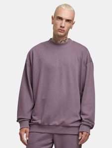 Felpa oversize da uomo Modern Urban Classics, 280 g/m² in cotone, viola