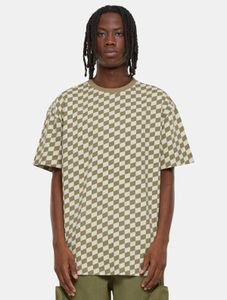 sporty Urban Classics men's T-shirt, oversized, 240 g/m², cotton, green