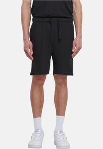 Comodi pantaloncini da uomo Urban Classics con coulisse, 200 g/m² di cotone, neri