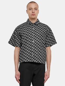Comfortable Urban Classics men's oversized polo shirt with cotton, grey