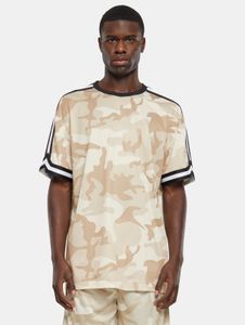 T-shirt homme Urban Classics confortable, coupe oversize, maille 125 g/m², motif camouflage