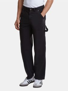 Jeans da uomo casual Urban Classics con tasche con zip, in cotone, neri
