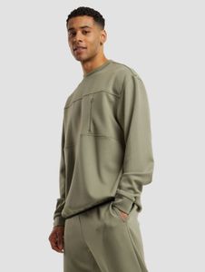 Sudadera elástica verde para hombre de la marca URBAN CLASSICS.