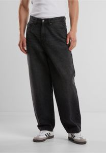 Jeans da uomo casual Urban Classics con tasche, denim 450 g/m² con cotone, nero