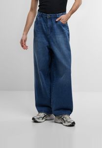 moderne Urban Classics Herren Jeans Taschen Denim 450 g/m² mit Baumwolle Blau