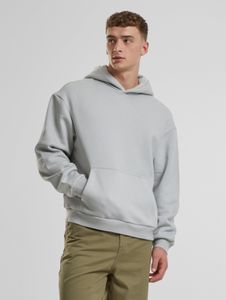 Sudadera con capucha para hombre Soft URBAN CLASSICS, 330 g/m², de algodón, color gris.