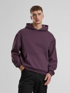 lässiger URBAN CLASSICS Herren Hoodie Kapuze 330 g/m² mit Baumwolle Violett