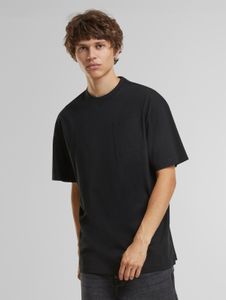 sporty Urban Classics men's oversized T-shirt with cotton, black