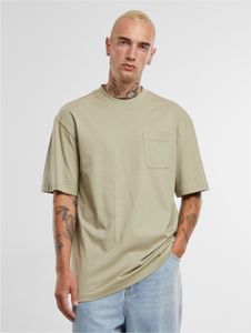 T-shirt sportiva oversize da uomo Urban Classics in cotone color kaki