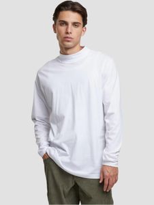 Sudadera casual Urban Classics para hombre, de algodón, blanca.