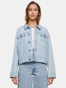 Borse oversize in denim da donna Casual Urban Classics con fodera in cotone, blu