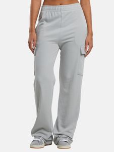 Casual Urban Classics women's trousers with pockets, 280 g/m², cotton, grey