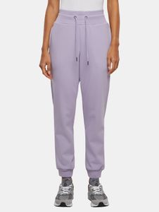 vielseitige Urban Classics Damen Hose Stretch Kordelzug Taschen mit Baumwolle Violett