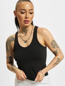 Casual Urban Classics women's stretch T-shirt, 180 g/m², cotton, black