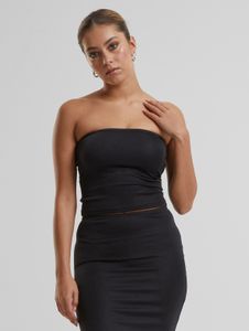 sportliches Urban Classics Damen T-Shirt 240 g/m² Schwarz