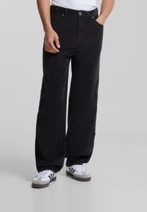 Comfortable URBAN CLASSICS men's jeans with cotton, black