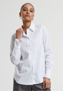 Polo stretch confortable URBAN CLASSICS pour femme, en coton blanc