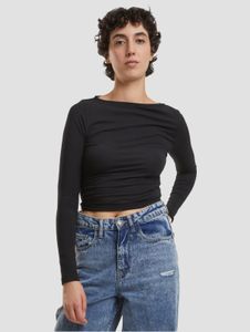 Sweat-shirt slim fit pour femme Modern Urban Classics en coton, noir
