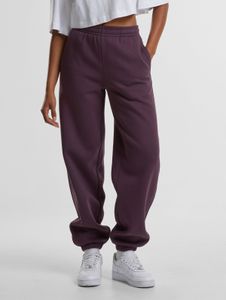 bequeme URBAN CLASSICS Damen Hose 330 g/m² mit Baumwolle Violett